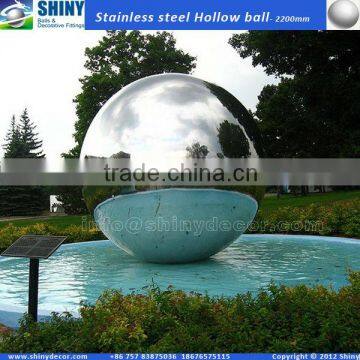 2200mm garden hollow stainless steel ball