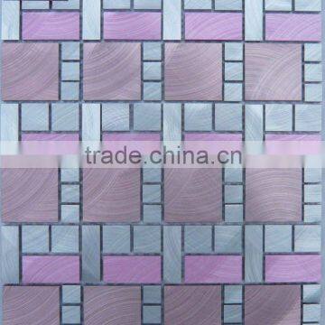 color metal mosaic tiles