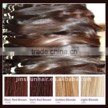 WHOLESALE INDIAN RAW HUMAN HAIR BULK- WEFTED INDIAN HAIR BULK