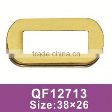 QF12713 Shiny light gold metal eyelets for curtains accessory