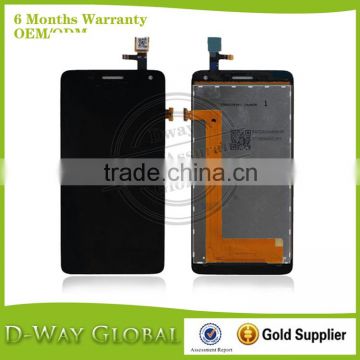 LCD Screen Display with Touch Screen Digitizer Assembly for Lenovo S660 lcd Black