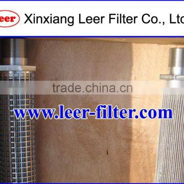 Pleated Sintered Fiber Cartridge Filter