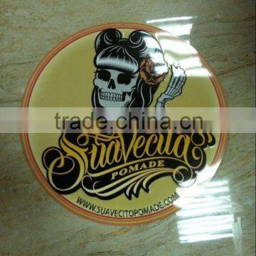 advertising decorative round metal sign