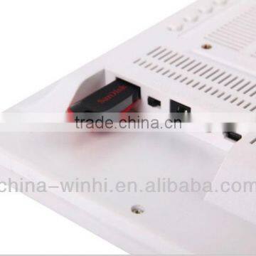 10 Inch Lcd Full hd Plastic Shell USB SD CF TV Player Restaurant Table Indoor Advertising Board photo-5