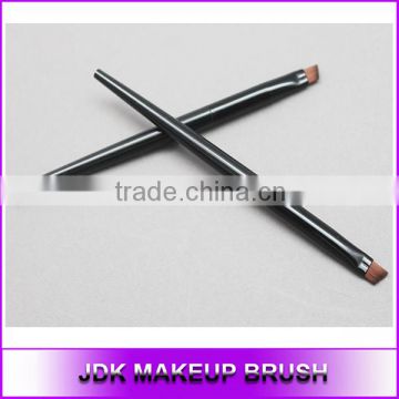 High quality small plastic Acrylic handle Angled eyebrow brush Eye brow brush your brand name makeup brush