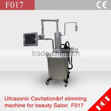 7in1 Low price Liposuction Cavitation Vacuum RF weight loss Slimming machine - F017