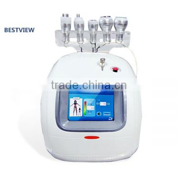 Ultrasonic Liposuction Machine 2016 BESTVIEW CE 1MHz Approved RF Vacuum Cavitation Body Slimming Machine