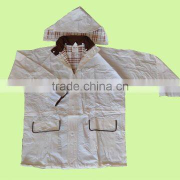 ADULT'S PVC RAINJACKET