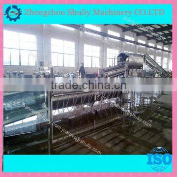 800kg/h frozen chicken paws blanching machine