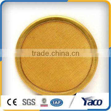 Sorting and Screening of Solid Liquid EMI Shielded Brass Wire Mesh