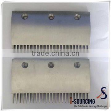 China Made 22 Teeths Aluminium Alloy Escalator Comb Plate photo-2
