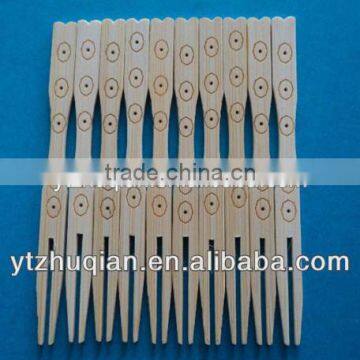 Hot sell natural disposable bamboo fork salad fork