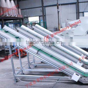 feeding conveyor for shredder and crusher