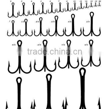 Top quality Treble wholesale Cheap fishing hooks