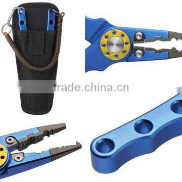 CNC machine cut aluminum pliers fishing