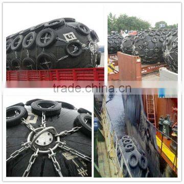 Floating Pneumatic Fenders using on ship close to dock