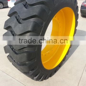 China best quality puncture freesolid rubber truck tire for10.00-20 for mining machine