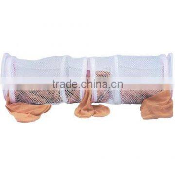 BSCI Portable Folding Colored Mesh Washable Laundry Bag photo-5