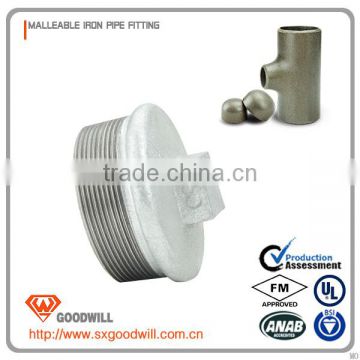 DIN Thread Galvanized Malleable Cast Iron Quick Coupling Plug