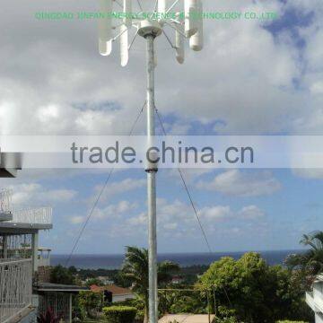 2KW Residential Low Rpm Vertical Axis Wind Turbine Generator for Home Use photo-6