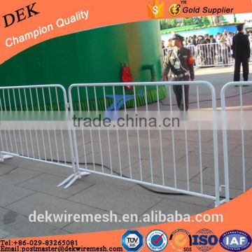 Aluminum used crowd control barrier for event isolation