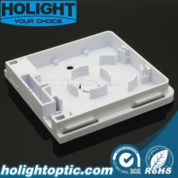 Fiber Optic FTTX 2 Ports Faceplate photo-3