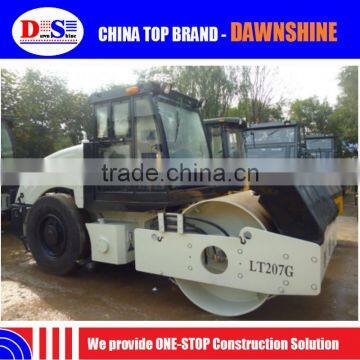 7 ton Tyre Drive Single Drum Vibratory Road Roller LUTONG LT207G