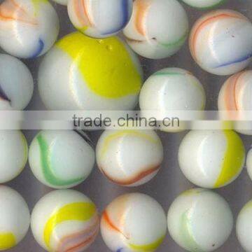 Colorful Milk Glass Marbles Hot Sale