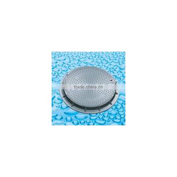 Locking Manhole Cover, SMC, Clear Open Dia.450mm A15+ B125 C250 /composite manhole cover