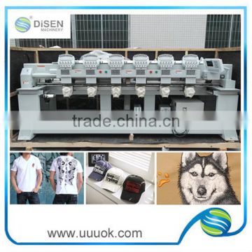 6 head latest embroidery machines