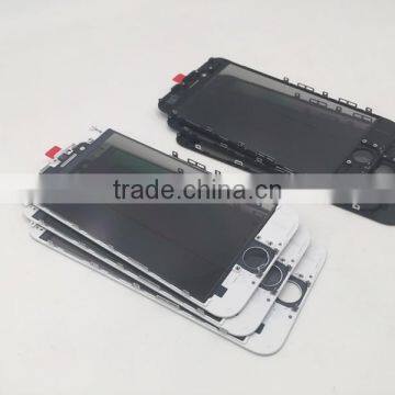 Glass Assembly 4 in 1 for Iphone 6 Glass Frame Oca Polarizer for Iphone Refurbish