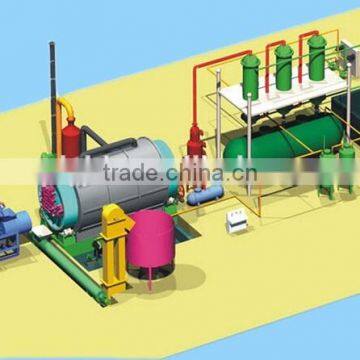 After-sale Service Oversea Avaliable Pyrolysis Unit Extraction Oil From Waste Tyre/Plastic photo-5