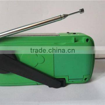 Emergency Solar Power RADIO AM/FM/SW1-2 Bands Radio Crank Power Radio With LED photo-3