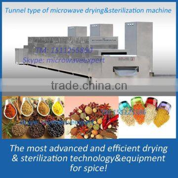 Belt type of spice microwave fumigation machine/sterilizing machine