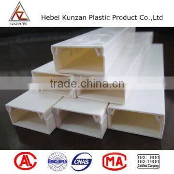 pvc industrial trunking for electric cable protection 100x50 100x100