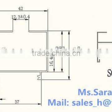 Aluminium Rolling Shutter Slats for Shutter Doors/shutter Profile/roller Shutters