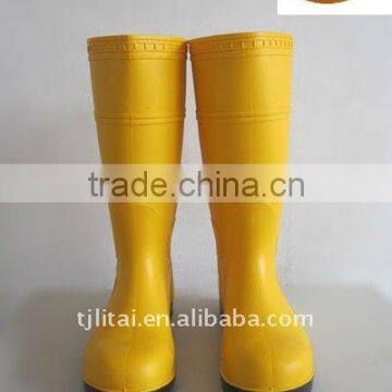2015 HOT Rain Safety Work Shoes Boots,PVC Mining Safety Boots With Steel Toe photo-3