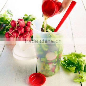 Fruit Salad Container Salad To Go Cup With Fork photo-3