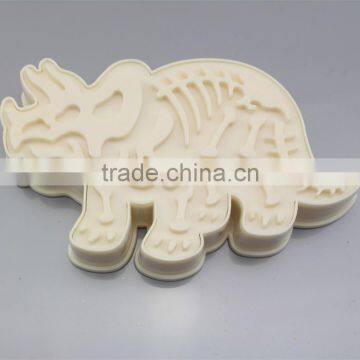 3d Plastic Dinosaur Set Cookie Cutter Set for Kids photo-2