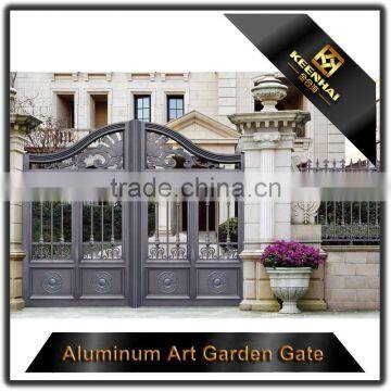 2017 Latest Powder Coated Aluminum Garden Front Gate photo-4