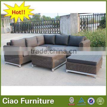 White Color Garden Sofa Set Garden Line Patio Furniture photo-4
