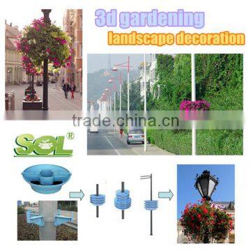 Vertical Garden Tray Garden Hydroponics Grow Lamp Planter Flower Garden photo-3