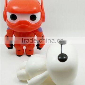 baymax pvc miniature vinyl figures cute baymax plastic vinyl miniature figurine oem vinyl miniature figures