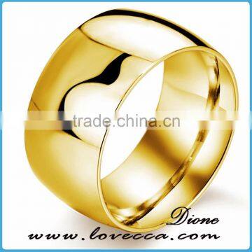 Cheap Wholesale Plain Black Stainless Steel Men Rings photo-4