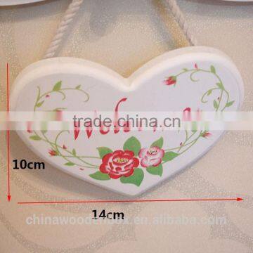 2016 Creative Decoative Wood Door Hanger/doorplate for Birth Gift/home Accessories With Factory Price photo-2