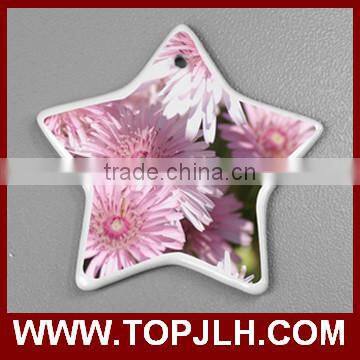 High Quality Ceramic Ornament Pendant With Gold String photo-5