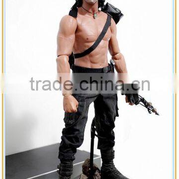 Wholesale 12'' Action Figure First Blood II Rambo Toy Model photo-2