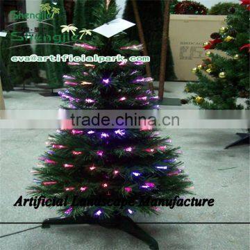 SJZJN 1494 Artificial christmas tree with christmas ornament and LED light