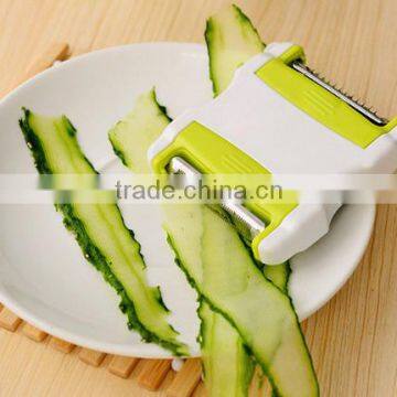 Stainless Steel as Seen on tv Fruit Retractable Portable Multifunction Vegetable Peeler photo-2