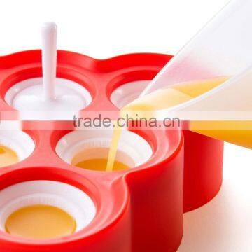 9 Cavities Mini Silicone Ice Pops Mold Ice Ball Maker Mold photo-2